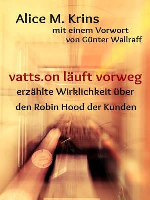 cover image of vatts.on läuft vorweg